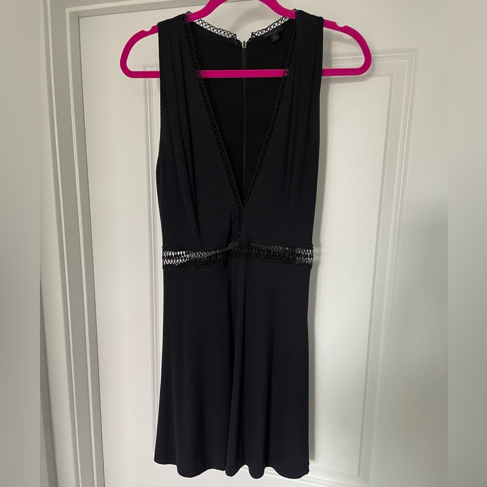 Revolve deep V cocktail dress